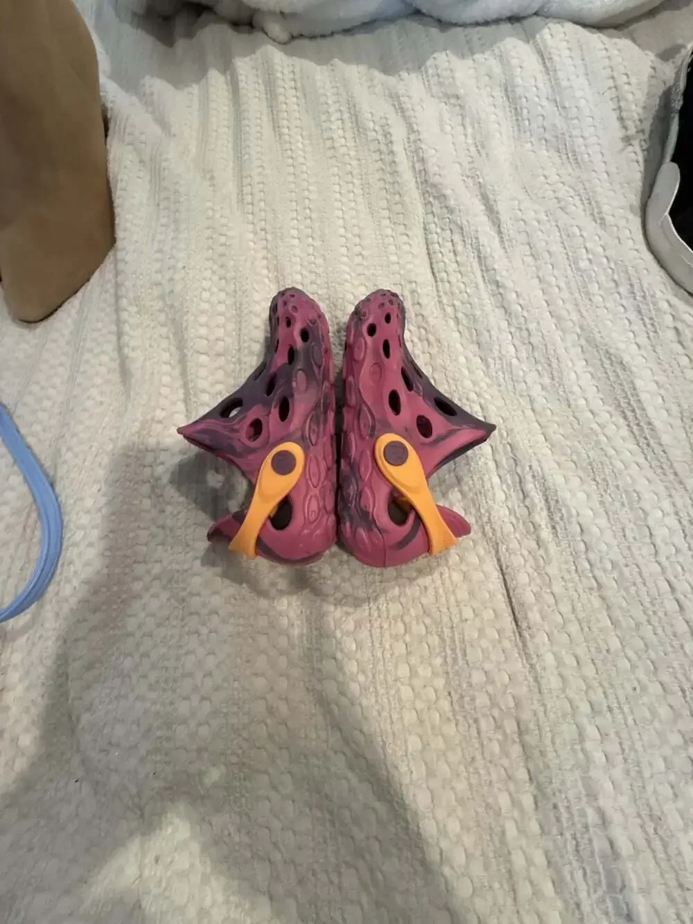 Merrell Kids Hydro Moc Water Shoes, Pink and Purple Marble